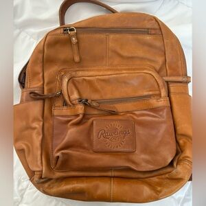 RAWLINGS BACKPACK GENUINE LEATHER